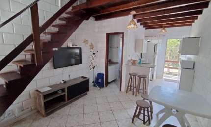Apartamento para Venda em Ubatuba, Praia da Tabatinga, 1 dormitório, 1 banheiro, 1 vaga