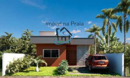 Casa para Venda em Caraguatatuba, Massaguaçu, 3 dormitórios, 2 suítes, 3 banheiros, 2 vagas