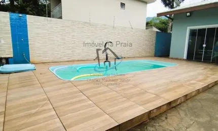 Casa para Venda em Caraguatatuba, Massaguaçu, 2 dormitórios, 1 suíte, 2 banheiros, 3 vagas