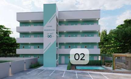 Apartamento para Venda em Ubatuba, Praia do Sapê, 1 dormitório, 1 suíte, 1 banheiro, 1 vaga