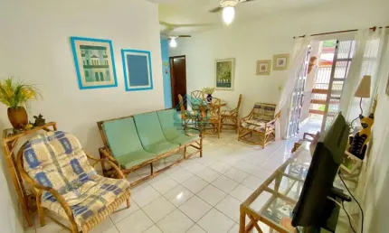 Apartamento para Venda em Ubatuba, Praia do Sapê, 2 dormitórios, 1 suíte, 2 banheiros, 1 vaga