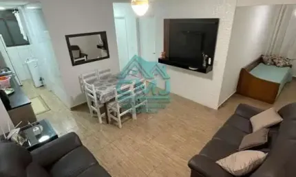 Apartamento para Venda em Ubatuba, Praia do Sapê, 2 dormitórios, 1 suíte, 2 banheiros, 1 vaga