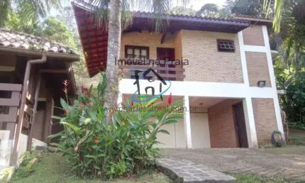 Sobrado para venda em ubatuba, praia da fortaleza, 5 dormitórios, 2 suítes, 3 banheiros, 1 vaga