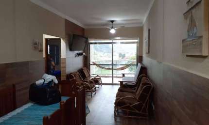 Apartamento para Venda em Ubatuba, Praia da Maranduba, 2 dormitórios, 1 suíte, 1 banheiro, 1 vaga
