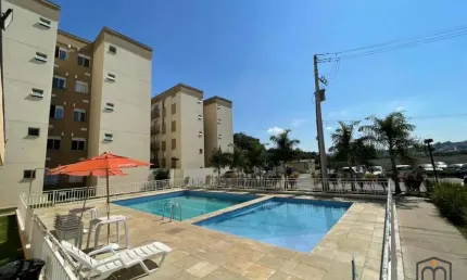 Apartamento para Venda em Atibaia, Caetetuba, 2 dormitórios, 1 suíte, 2 banheiros, 1 vaga