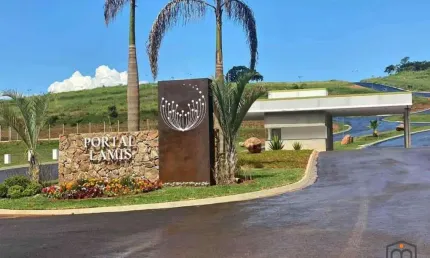 Terreno em condomínio para venda em atibaia, condomínio portal lamis