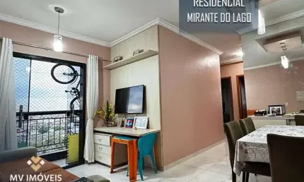 Apartamento para alugar no res. mirante do lago - cidade nova - ananindeua/pa