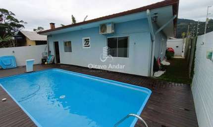 Casa com 3 quartos à venda na Rua Bertoldo Simão de Oliveira, 10, Fundos, Biguaçu