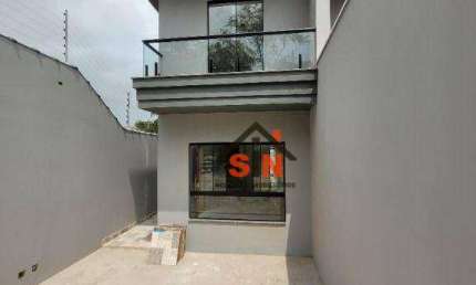 Sobrado com 2 dormitórios à venda, 70 m² por R$ 440.000,00 - Chácara Águas da Pedra - Itaquaquecetuba/SP