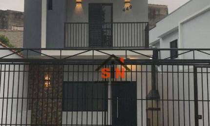 Sobrado com 3 dormitórios à venda, 107 m² por R$ 759.000 - Jardim do Triunfo - Guarulhos/SP