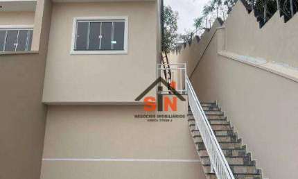 Sobrado com 2 dormitórios à venda, 72 m² por R$ 460.000 - Parque Residencial Scaffid II - Itaquaquecetuba/SP