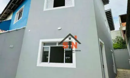 Sobrado com 2 dormitórios à venda por R$ 340.000,00 - Jardim Rio Negro - Itaquaquecetuba/SP