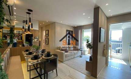 Apartamento com 2 dormitórios à venda, 47 m² por R$ 340.100,00 - Vila das Bandeiras - Guarulhos/SP