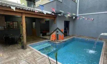 Sobrado com 3 dormitórios sendo 1 suíte master com closet, à venda, 300 m² por R$ 1.000.000 - Perobal - Arujá/SP
