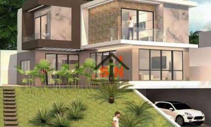 Sobrado com 3 dormitórios à venda, 295 m² por R$ 2.850.000,00 - Condomínio Real Park - Arujá/SP