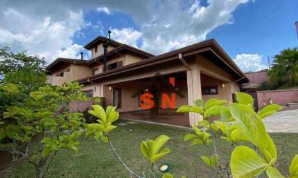 Sobrado com 7 dormitórios à venda, 957 m² por R$ 4.300.000,00 - Condomínio Reserva Ibirapitanga - Santa Isabel/SP