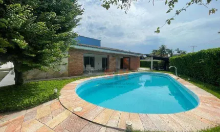 Casa 03 dormitórios - Mobiliada na Praia da Enseada no Guarujá - 500 m² por R$ 1.600.000