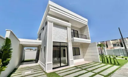 Casa com 3 dormitórios à venda, 128 m² por r$ 871.049 - amador - eusébio/ce