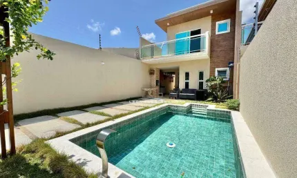 Casa com 4 suítes à venda, 149 m² por R$ 879.000 - Cidade dos Funcionários - Fortaleza/CE