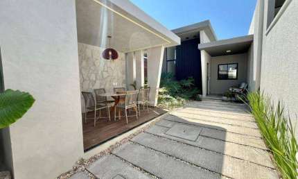 Casa com 3 dormitórios à venda, 90 m² por R$ 359.900,00 - Encantada - Eusébio/CE