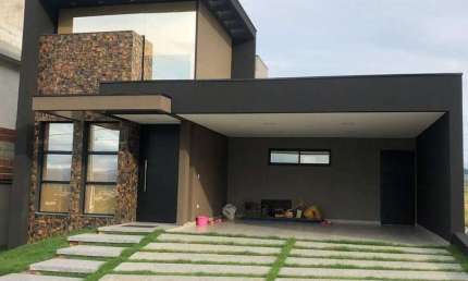 Casa 3 Dorms(suíte) com piscina Condomínio Santa Mônica - Caçapava