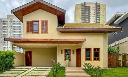 Linda Casa de campo, 3 suítes - Condomínio Vila Branca I