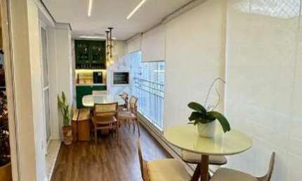 Apartamento 3 suites, varanda gourmet, andar alto - Mocca Mobíliado