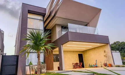 Magnífica Casa Contemporânea no Condomínio Sunset Garden- Jacareí.