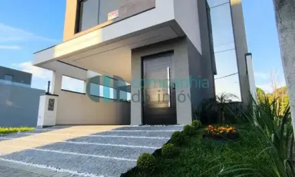 Casa em condomínio fechado com 3 quartos à venda na Rua Irma Schreiner Maran, 503, Santa Cândida, Curitiba