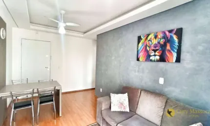 Apartamento Mobiliado com 2 suítes à venda de Porteira Fechada por R$ 460.000 - Ilhas do Mediterrâneo - Itu/SP