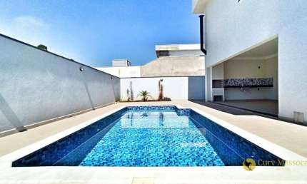 Com Piscina! Casa com 4 dormitórios à venda, 230 m² por R$ 1.589.000 - Residencial Central Parque - Salto/SP