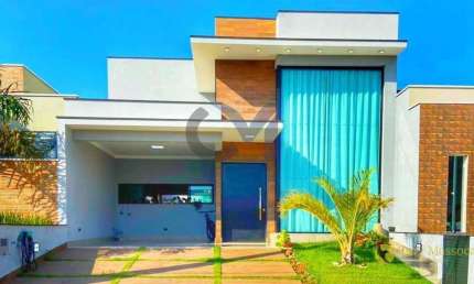 Casa com 3 dormitórios à venda, 150 m² por R$ 989.900 - Condomínio Village Moutonnée - Salto/SP