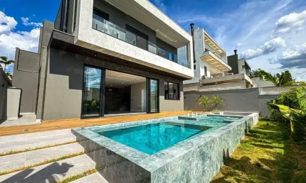 Casa com 3 dormitórios à venda, 311 m² por R$ 3.600.000,00 - Condomínio Jardim Vila Paradiso - Indaiatuba/SP