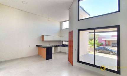 Ninguém Morou Ainda! Seja o morador desta espetacular casa térrea com 3 dormitórios, à venda  por R$819.900 - Condomínio Village Moutonnée - Salto/SP
