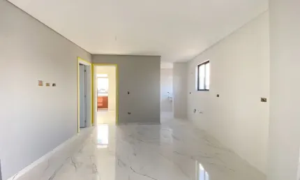 Lindo apartamento com suíte e sacada com churrasqueira