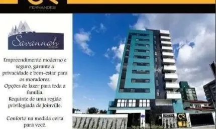 Apartamento com 3 quartos à venda na Rua Aracaju, Saguaçu, Joinville