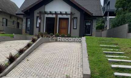 CASA GEMINADA À VENDA COM 3 SUÍTES, Loteamento Lago Negro, Gramado - RS