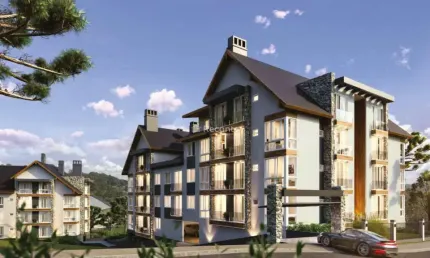 Apartamento com 3 quartos à venda na Rua Emílio Leobet, Centro, Gramado