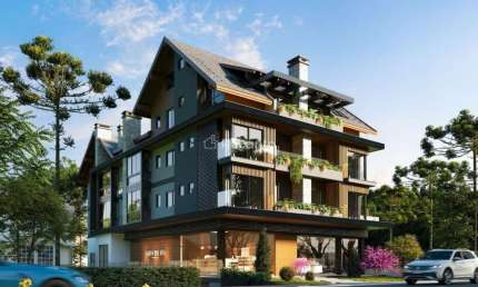 Apartamento com 2 quartos à venda na Rua Augusto Zatti, Centro, Gramado