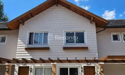 CASA GEMINADA COM 2 SUÍTES EM GRAMADO , Loteamento Belvedere, Gramado - RS