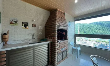 Apartamento com 3 dormitórios à venda por r$ 650.000,00 - centro - mongaguá/sp