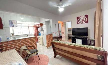 Apartamento com 2 dormitórios à venda, 68 m² por R$ 210.000,00 - Vila Atlântica - Mongaguá/SP