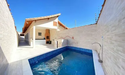 Casa com 2 dormitórios à venda, 80 m² por R$ 485.000,00 - Jussara - Mongaguá/SP