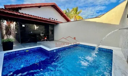 Casa com 2 dormitórios à venda, 69 m² por R$ 389.900,00 - Parque Jequitiba - Itanhaém/SP