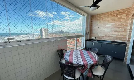 Apartamento com 2 dormitórios à venda, 73 m² por r$ 469.000,00 - vila atlântica - mongaguá/sp