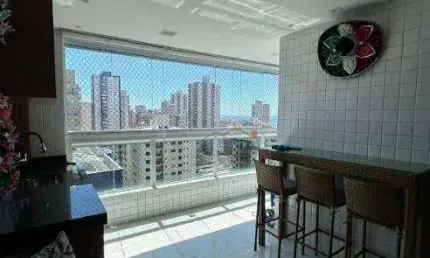 Apartamento com 2 dormitórios à venda, 70 m² por R$ 620.000,00 - Tupi - Praia Grande/SP