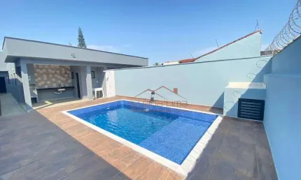 Casa com 3 dormitórios à venda, 90 m² por R$ 519.000,00 - Cibratel II - Itanhaém/SP