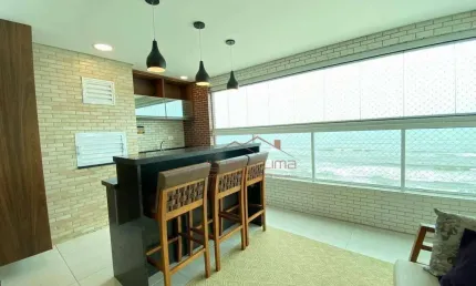 Apartamento com 3 dormitórios à venda, 104 m² por R$ 879.000,00 - Centro - Mongaguá/SP