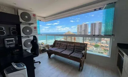 Apartamento com 2 dormitórios à venda, 74 m² por R$ 560.000,00 - Vila São Paulo - Mongaguá/SP