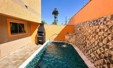 Sobrado com 2 dormitórios à venda, 76 m² por r$ 329.000,00 - cibratel ii - itanhaém/sp